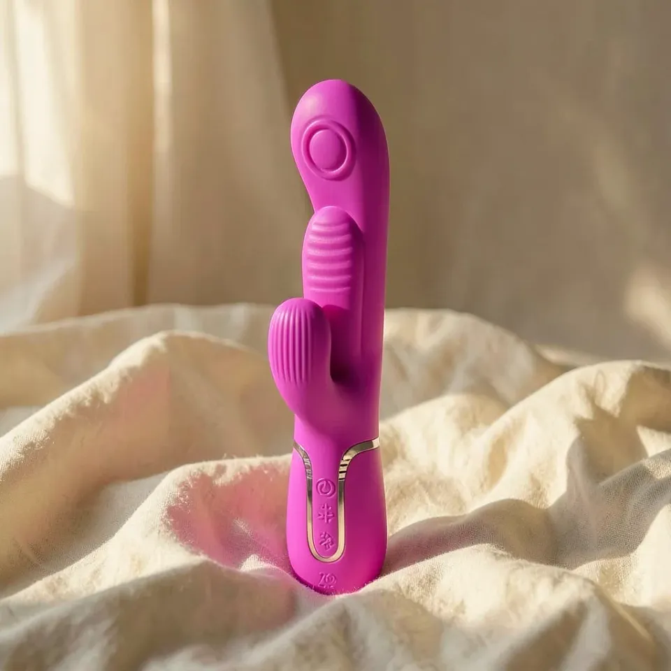 Pretty Love Shania vibratore rabbit con linguetta 7+7