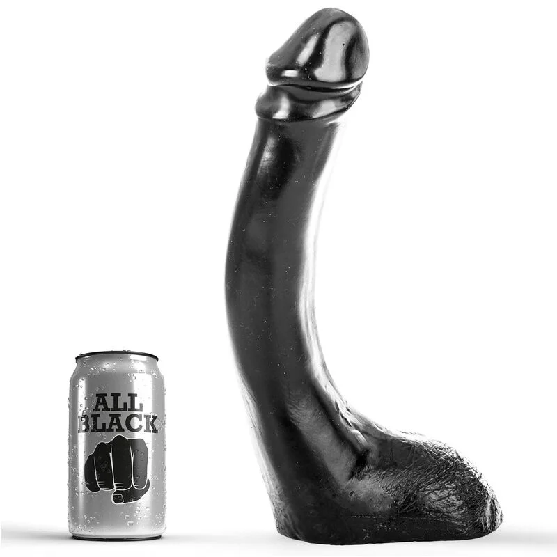 All Black Fisting 29 cm dildo realistico 5 cm