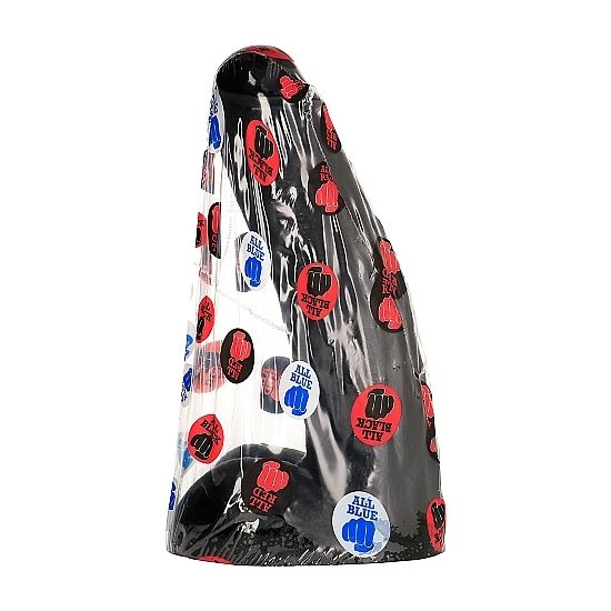 Frutille All Black Dong 22 cm Dildo Morbido Flessibile
