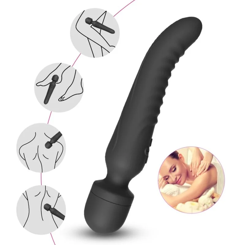 Armony Mission Nero vibratore riscaldante 42°