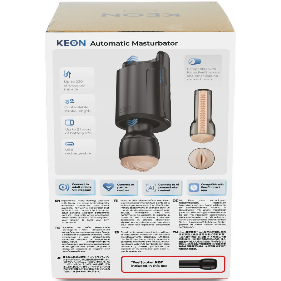 Kiiroo Keon WiFi masturbatore automatico interattivo