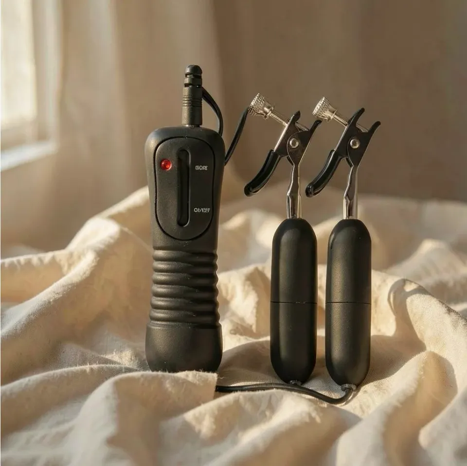 Fetish Fantasy Vibrating Nipple Clamps pinze capezzoli 2 pz