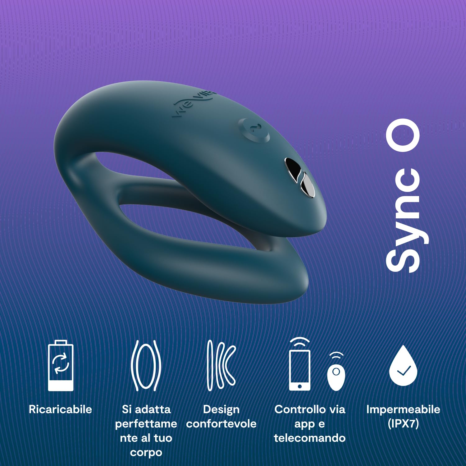 We-Vibe Sync O vibratore di coppia verde punto G