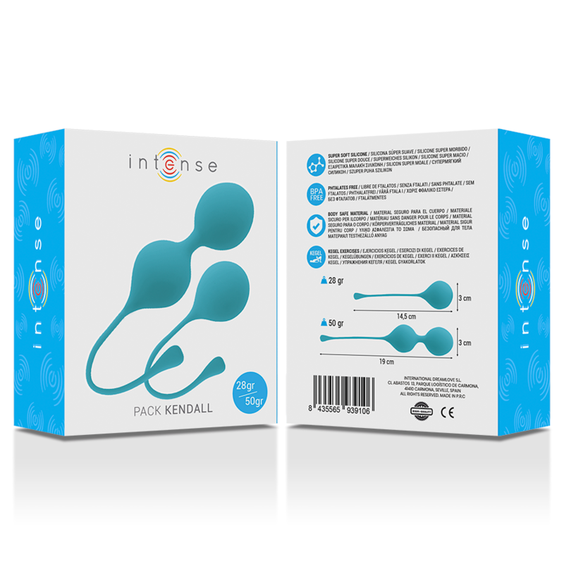 Intense Kendall Blu palline Kegel progressive 28-50 g