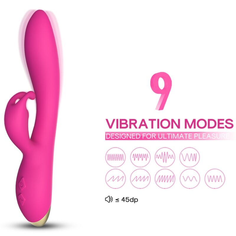 Armony Bonnie vibratore rabbit 2 motori flessibile