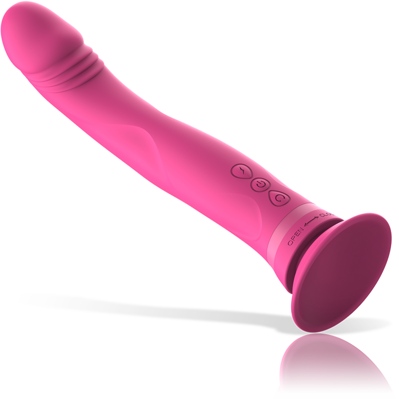 Intense Michelangelo dildo vibrante rosa doppia densità