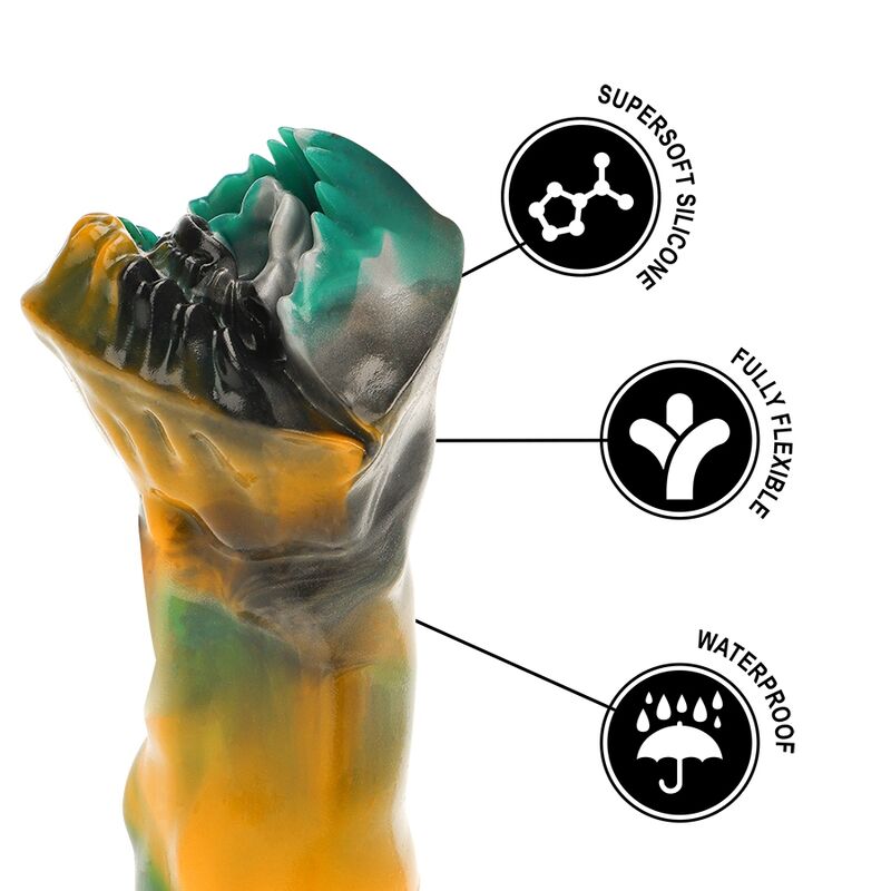 Epic Cybersilicock Arges masturbatore silicone 90 mm