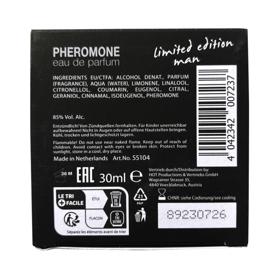 HOT Pheromone Dubai Edizione Limitata profumo uomo 30 ml