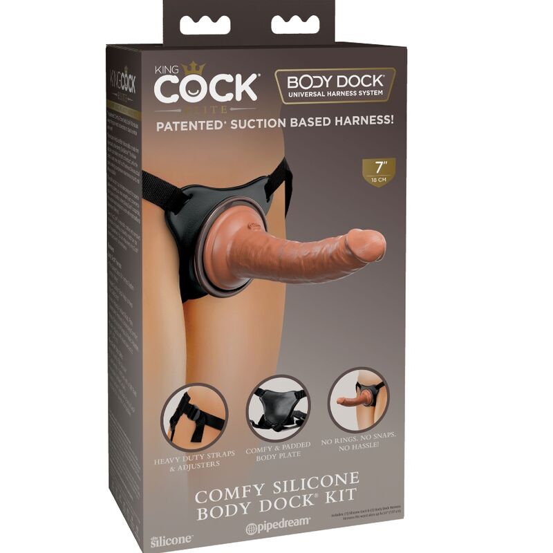 Pipedream King Cock Elite kit strap-on regolabile