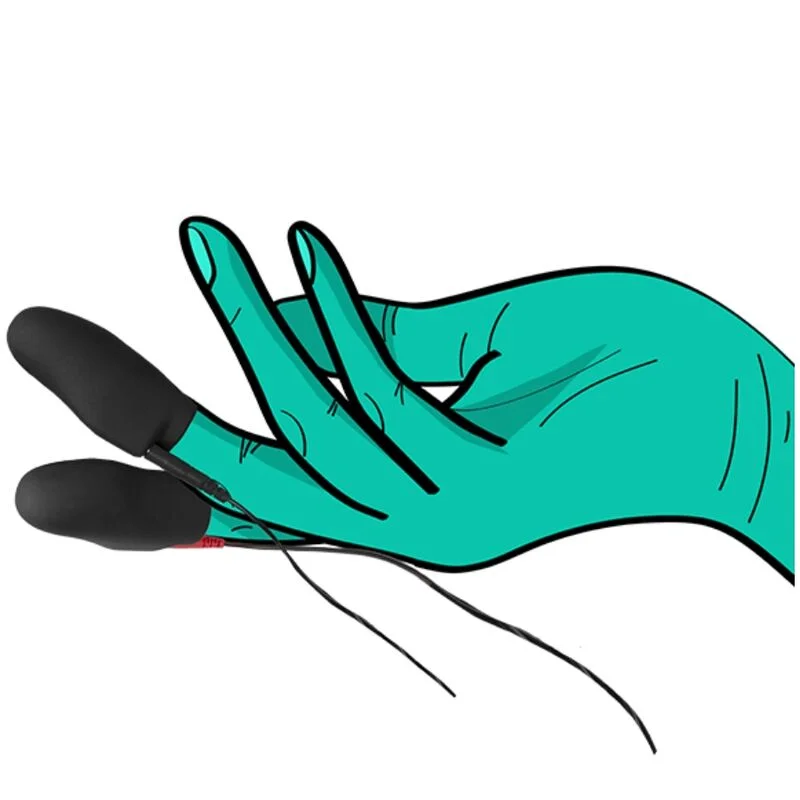 ElectraStim Explorer Electro Finger manicotti e-stim silicone 2 pz