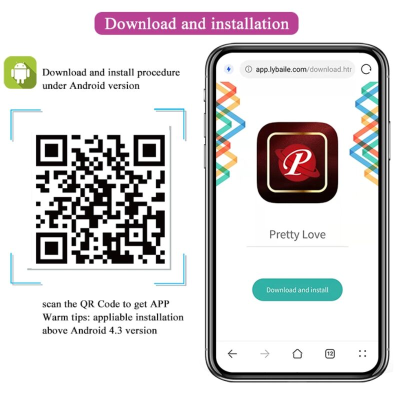 Pretty Love Elvira palline kegel vibranti app 12 vibrazioni