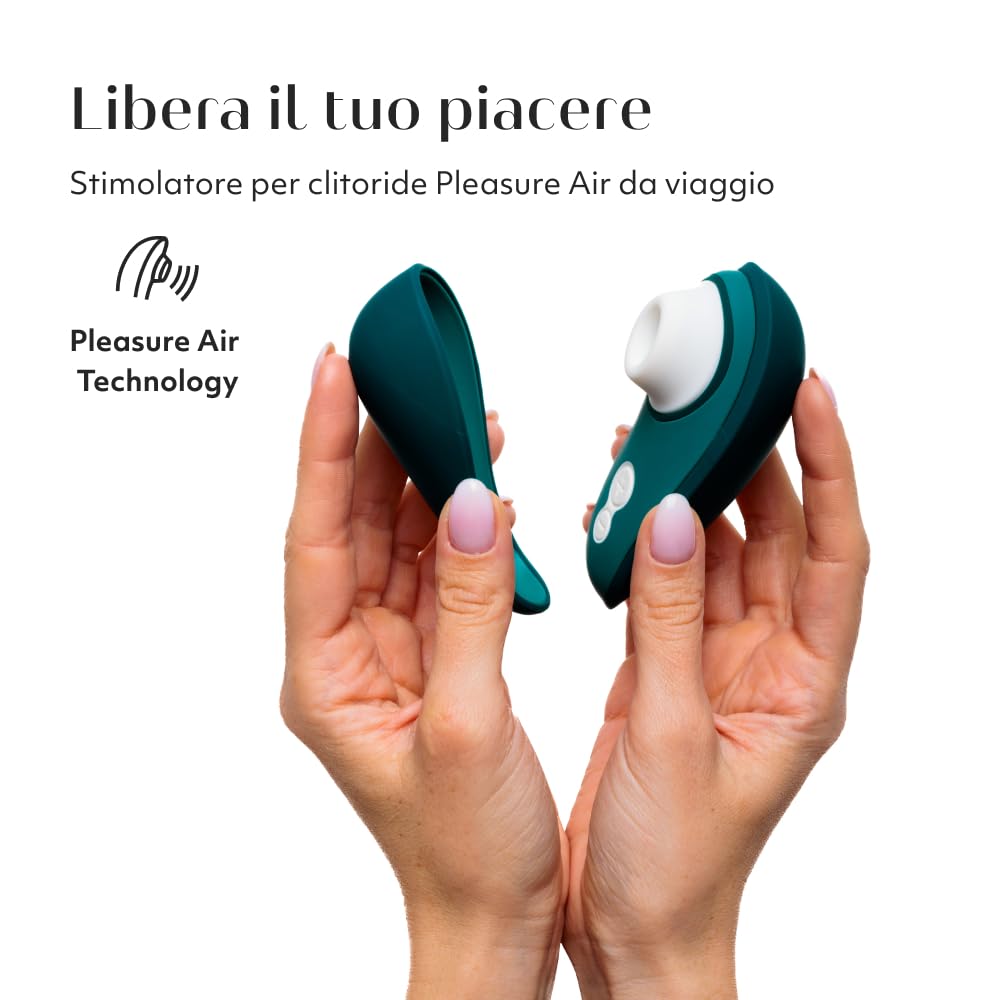 Womanizer Liberty 2 succhia clitoride petrol impermeabile