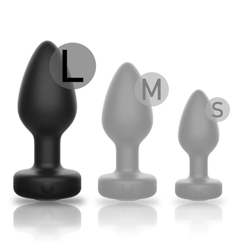 Ibiza Plug Telecomando plug anale vibrante taglia L silicone