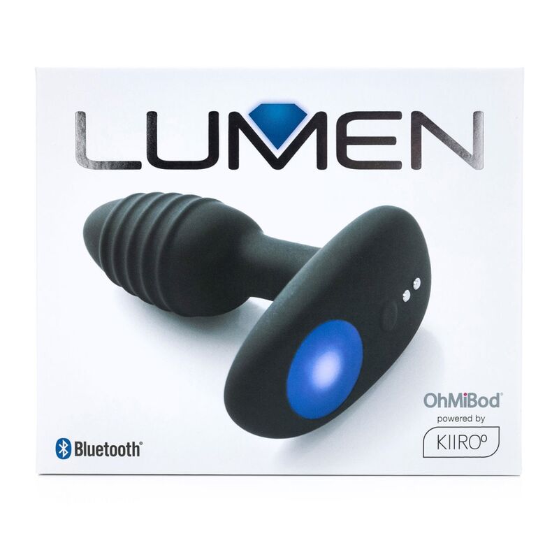 Kiiroo Lumen plug vibrante con LED e app ricaricabile
