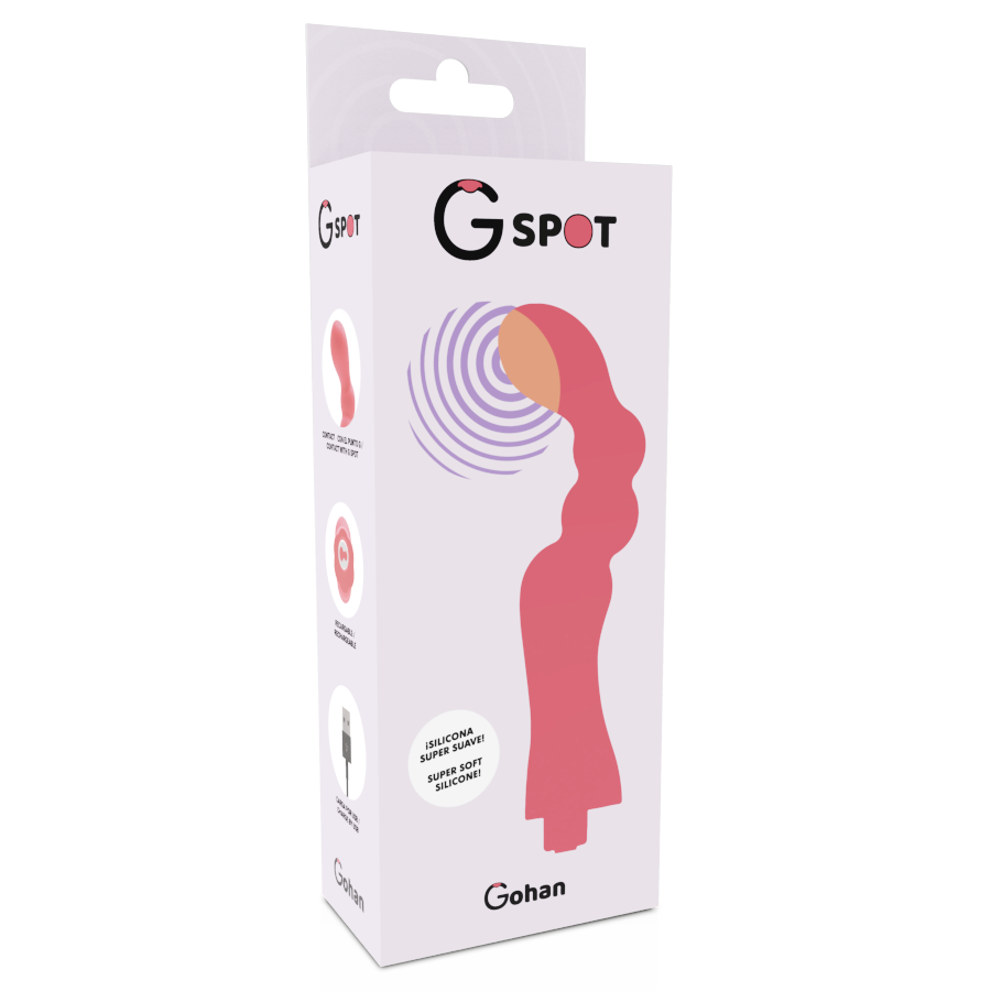 G-SPOT Gohan vibratore punto G rosso 10 modalità