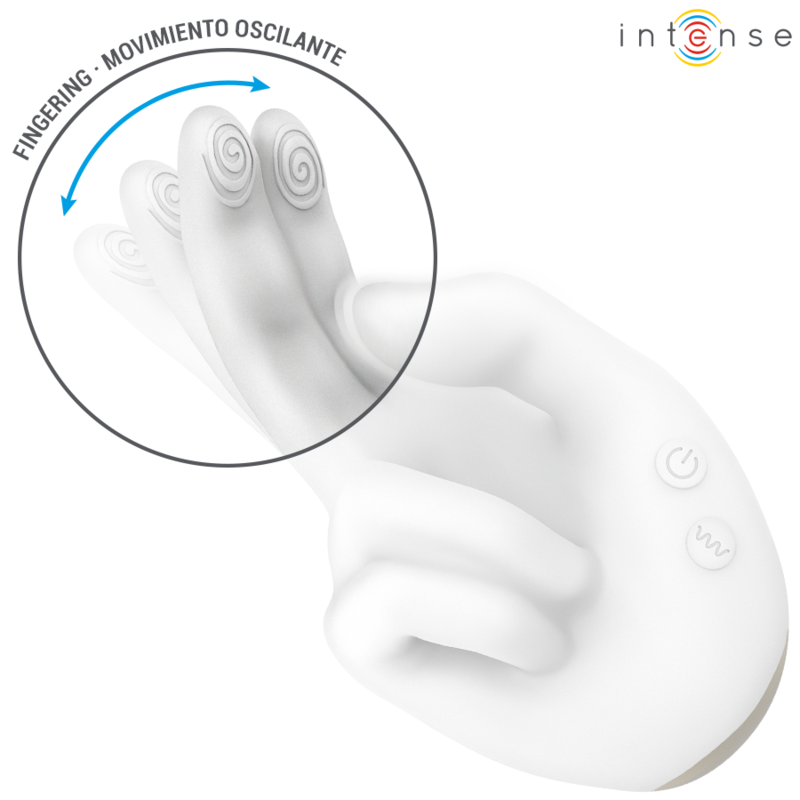 Intense Jimmy vibratore mano riscaldante silicone 10 modi