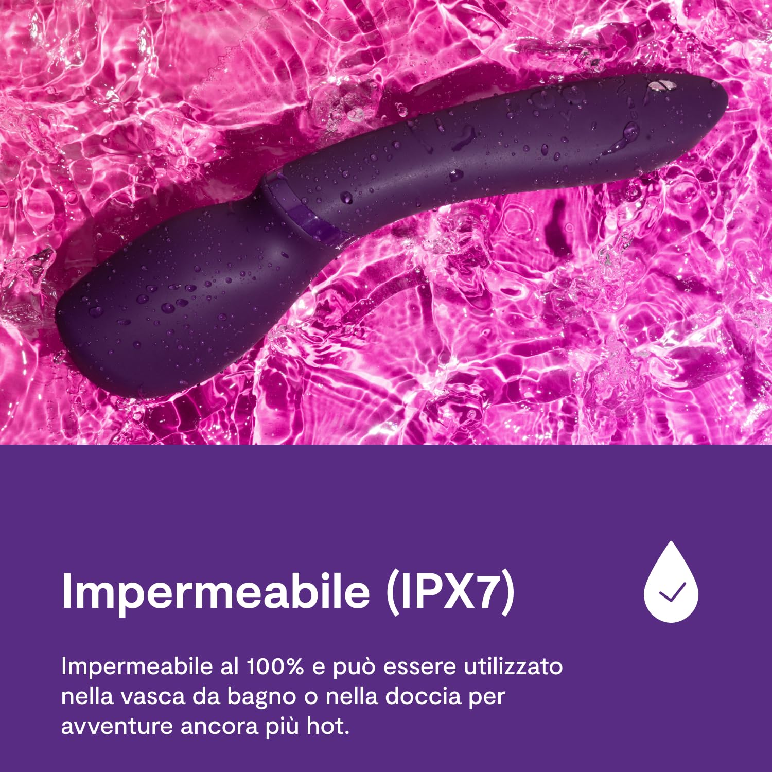 We-Vibe Wand 2 massaggiatore bacchetta vibrante con app silenzioso