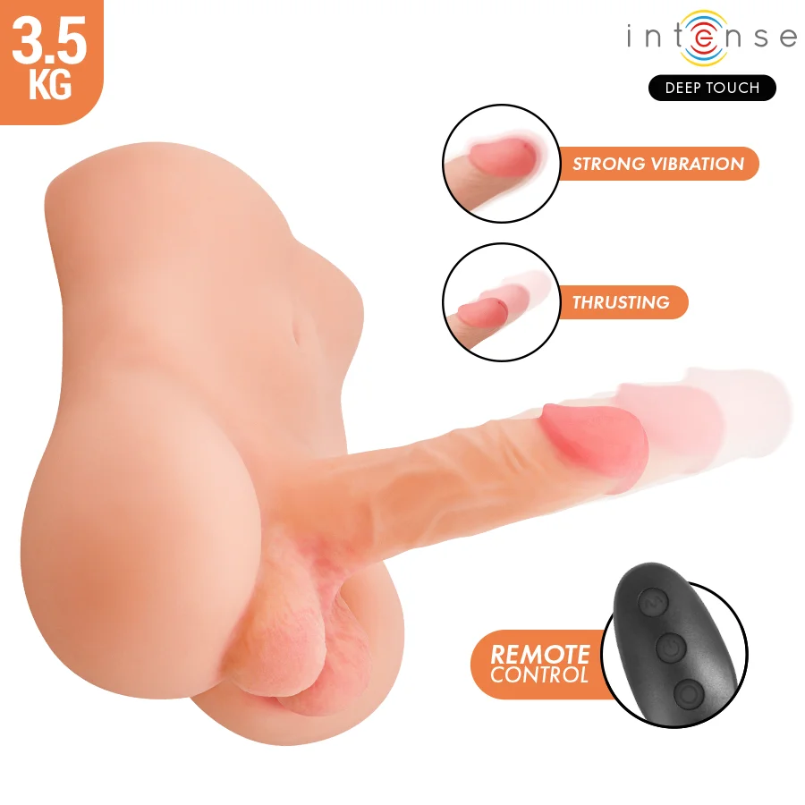 Intense Damien Deep Touch masturbatore torso vibrante spinta