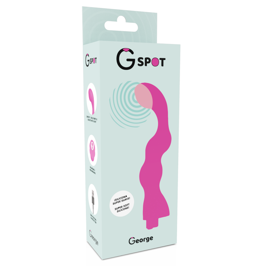 G-Spot George vibratore punto G rosa silenzioso