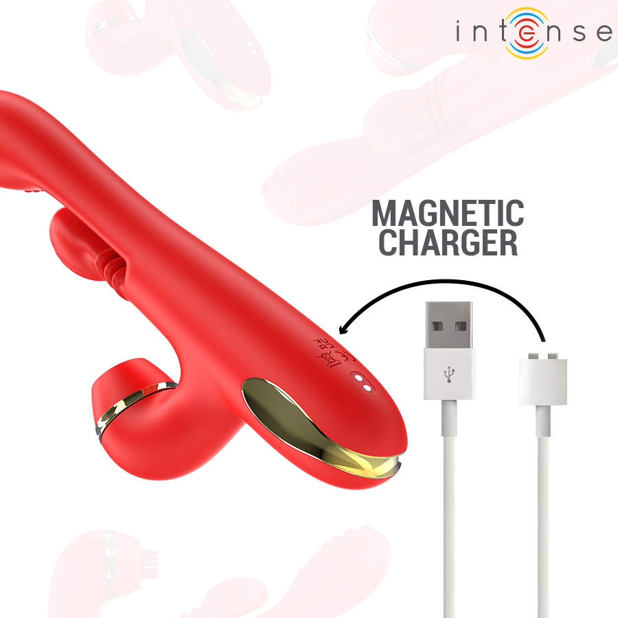 Intense Katy vibratore clitoride punto G 4 testine