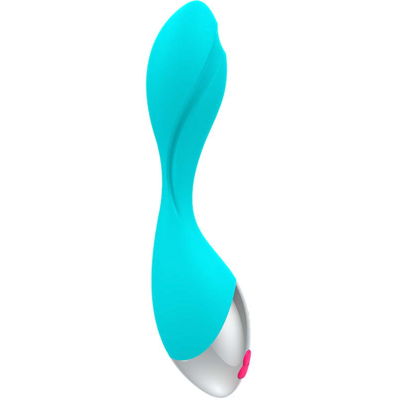 Happy Loky Mini Fun vibratore turchese silicone