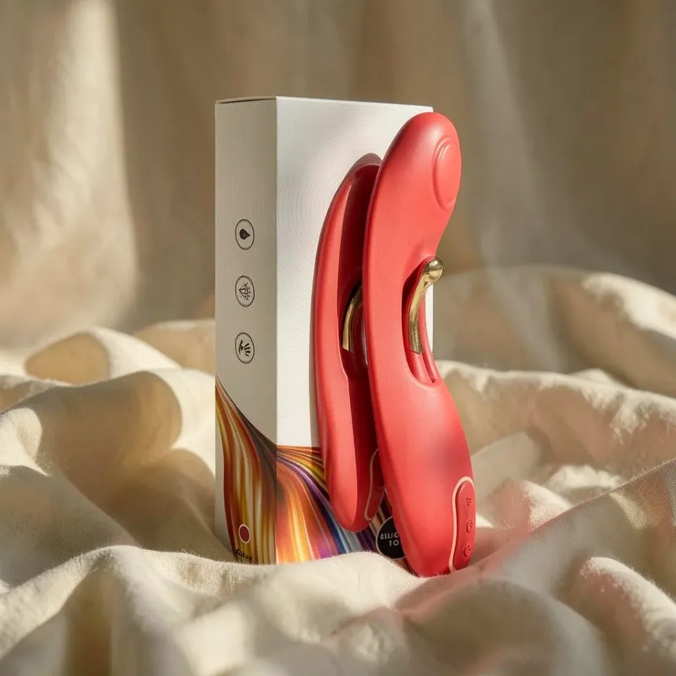 Armony Lingua Oscillante Duo vibratore Rosso punto G