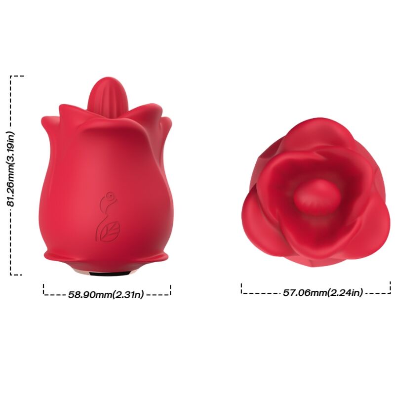 Armony Rosa stimolatore clitorideo rosso aspirazione