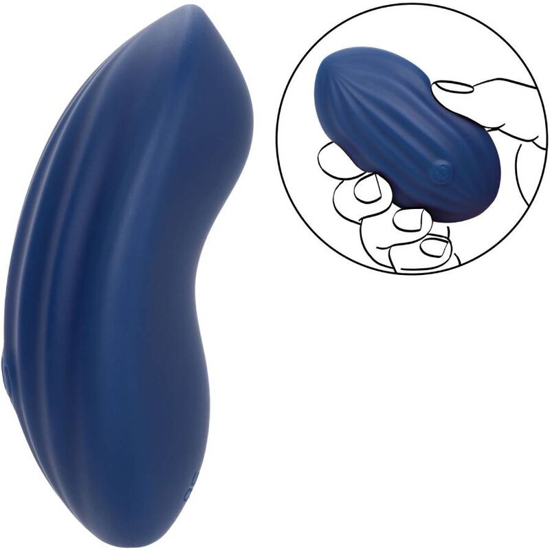 CalExotics Cashmere Velvet Curve vibratore scanalato 10 velocità