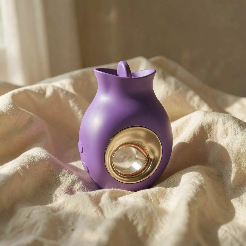 Intense Tuli stimolatore clitorideo viola oscillazione