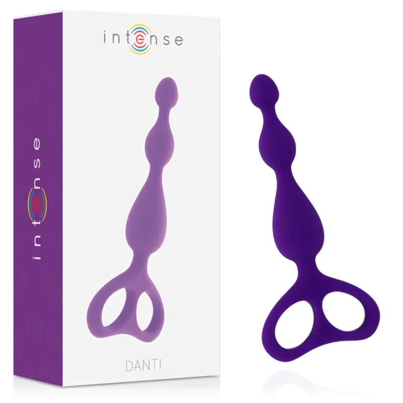 Intense Danti plug anale silicone lilla 17,5 cm