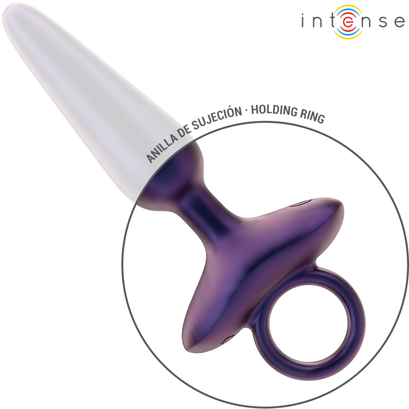 Intense Marlon plug vibrante in silicone con telecomando
