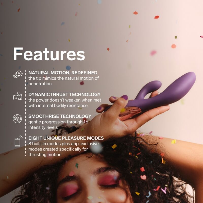 Lelo Ina Thrust vibratore rabbit viola