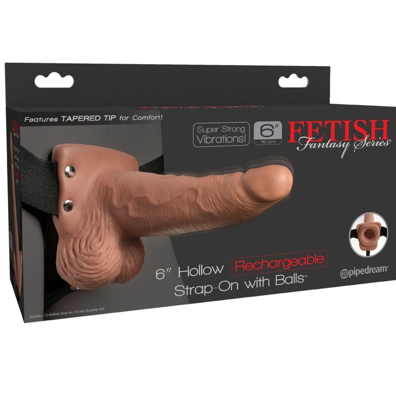 Fetish Fantasy Imbracatura Cava vibrante 15 cm ricaricabile