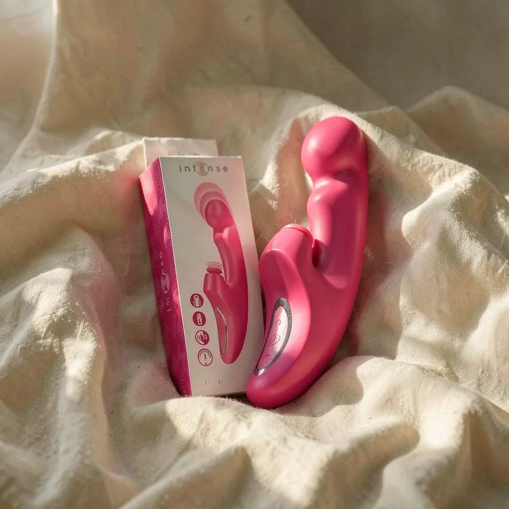 Intense Emi rosa vibratore clitoride aspirazione 13,5 cm