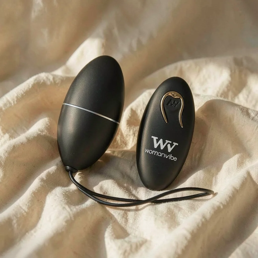 Frutille Womanvibe Alsan Egg uovo vibrante nero telecomando