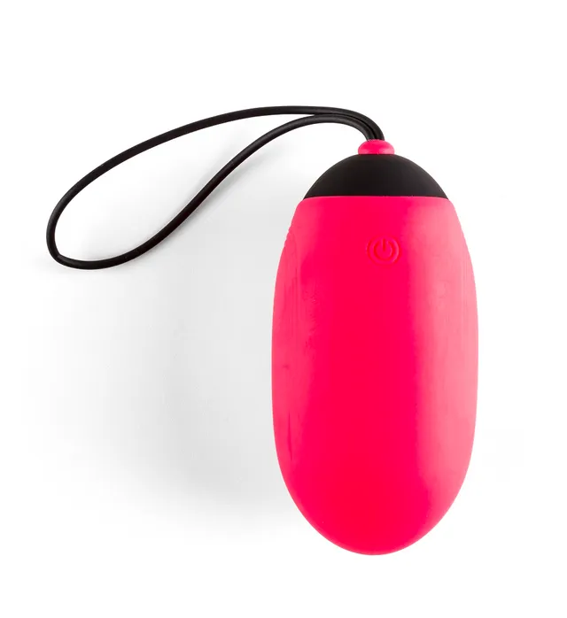 Love Hit by Virgite G6 uovo vibrante ricaricabile rosa silicone