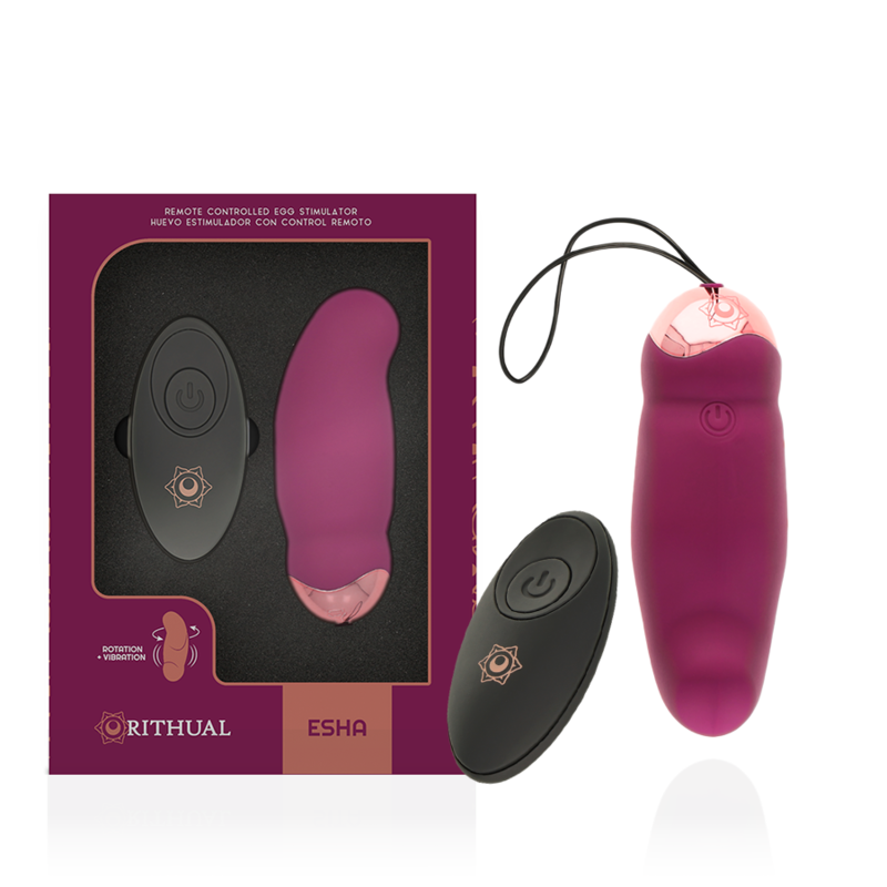 Rithual Esha Egg ovulo vibrante rotazione telecomando
