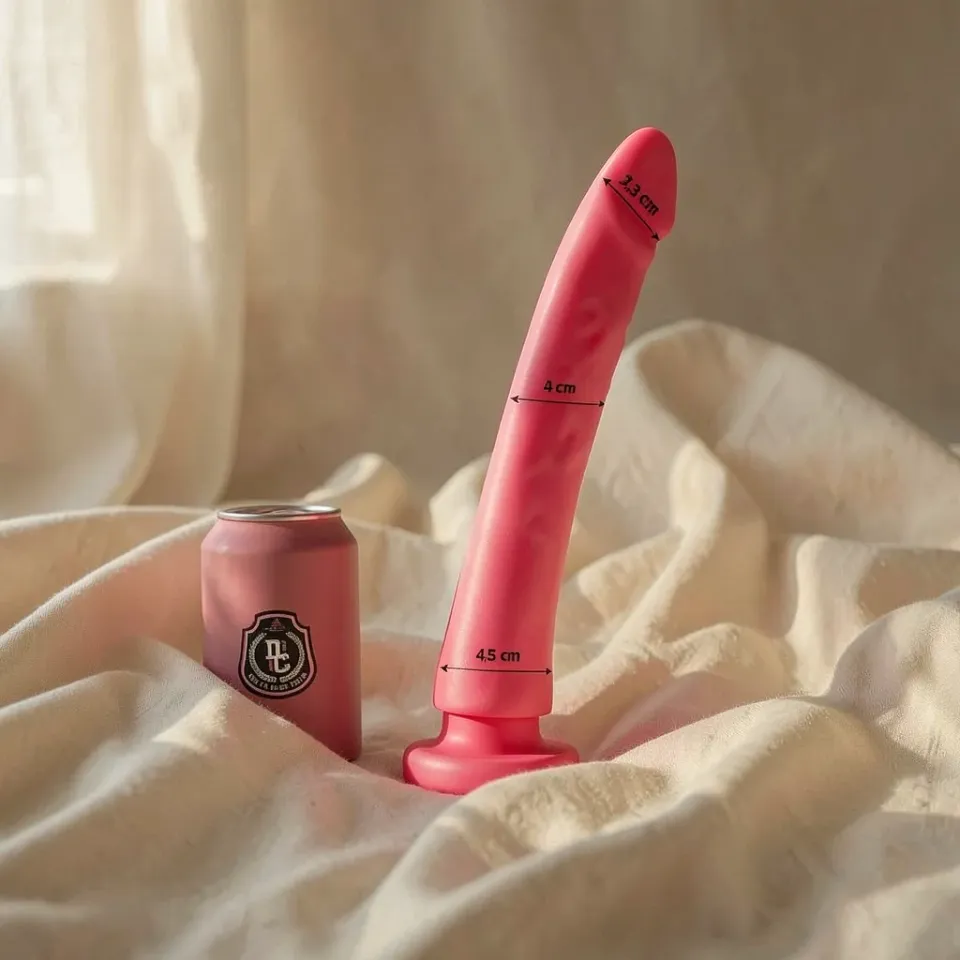 Delta Club Rosa 23 dildo in silicone rosa 23 cm