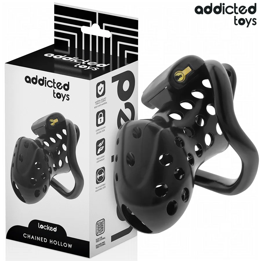 Addicted Toys Locked Open Cell gabbia castità aperta