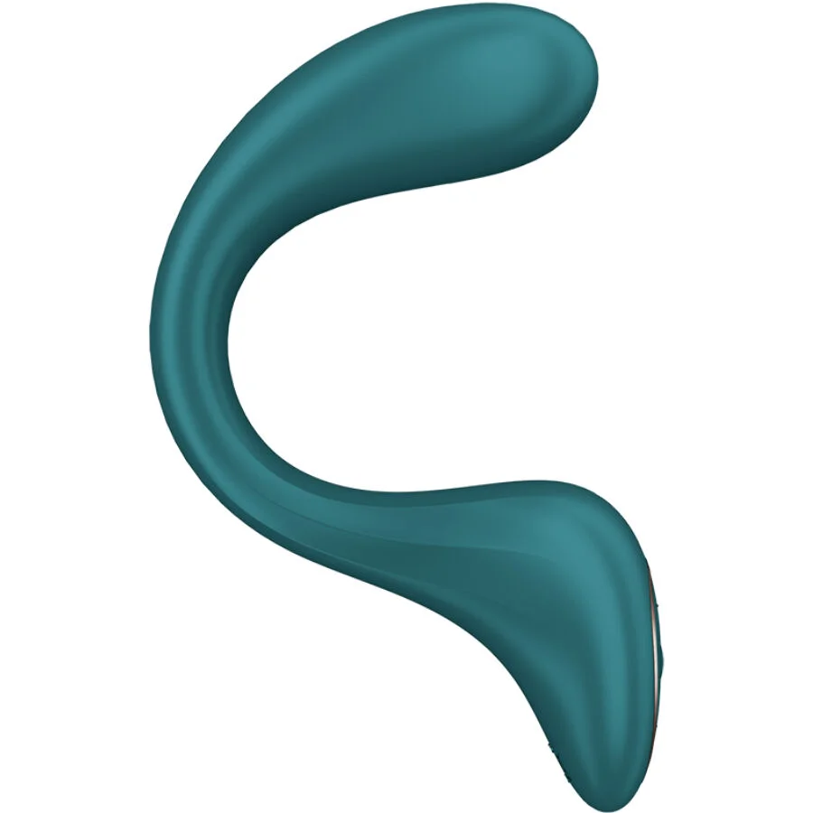 Satisfyer G for Goddess 2 vibratore verde silicone flessibile
