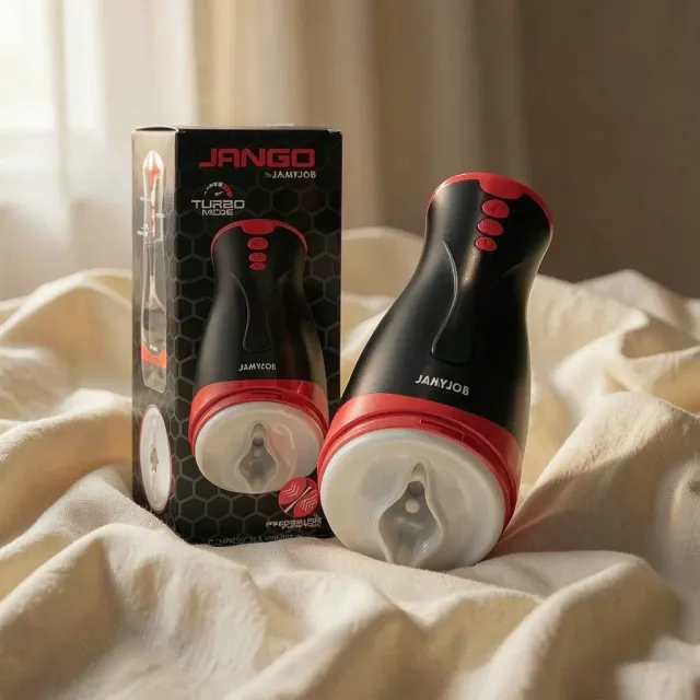 Jamyjob Jango masturbatore compressione e vibrazione