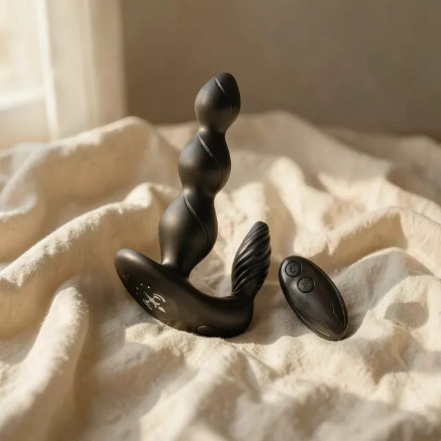 Armony Manfun plug anale vibrante nero telecomando