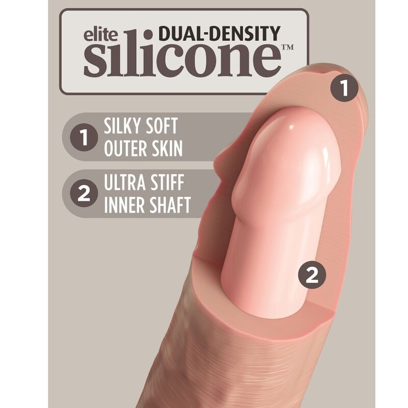 King Cock Elite Body Dock Starter Kit 15,2 cm strap-on