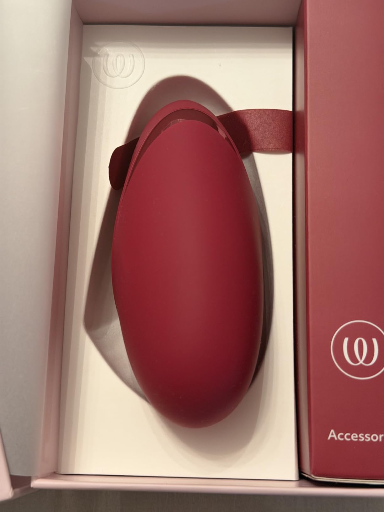 Womanizer Next Liberty stimolatore clitorideo bordeaux 3D