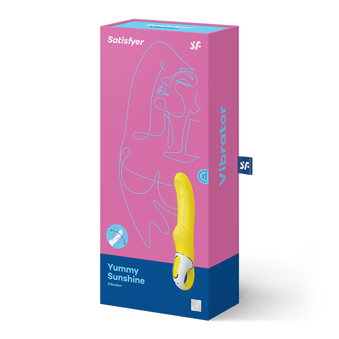 Satisfyer Vibes Yummy Sunshine vibratore punto G giallo