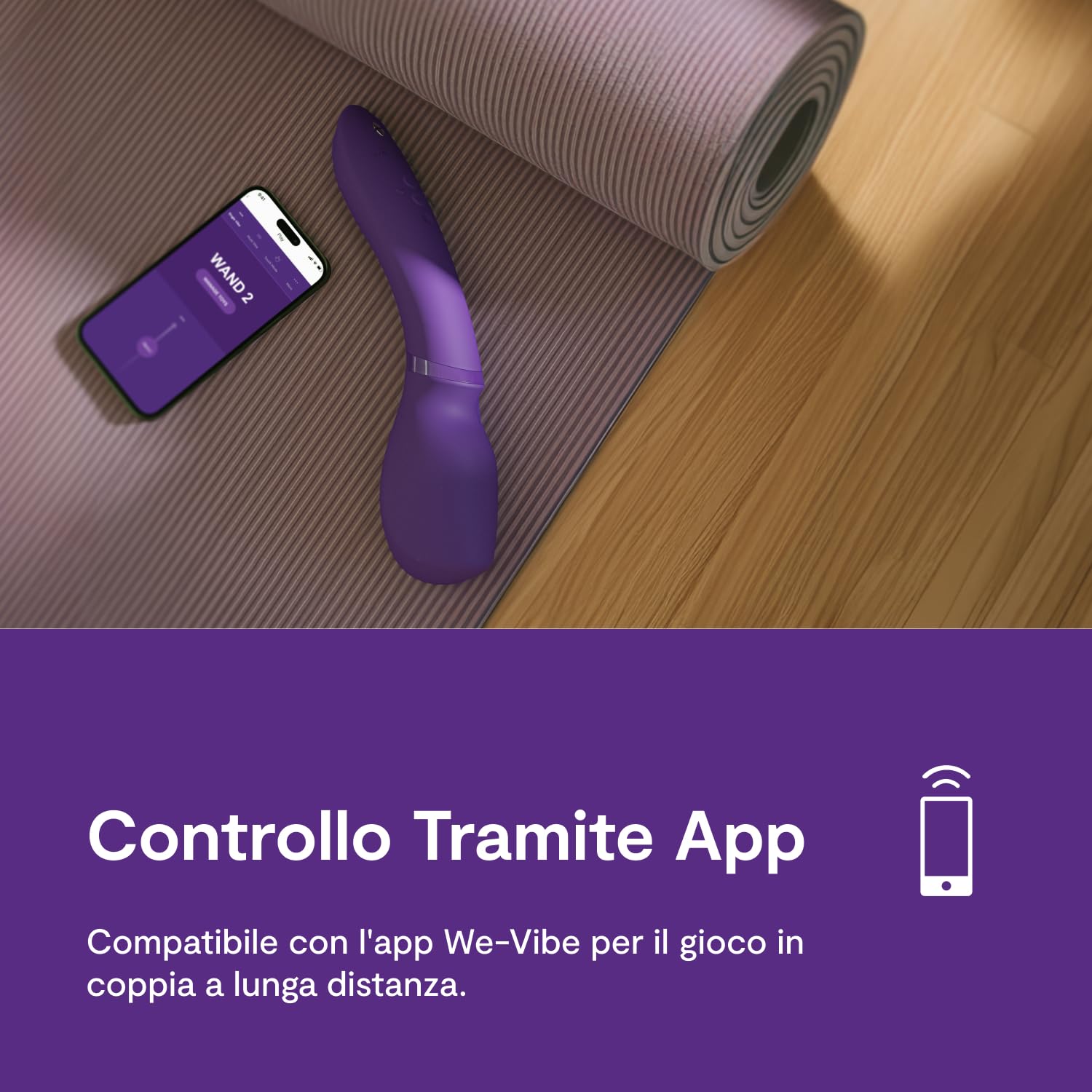 We-Vibe Wand 2 massaggiatore bacchetta vibrante con app silenzioso