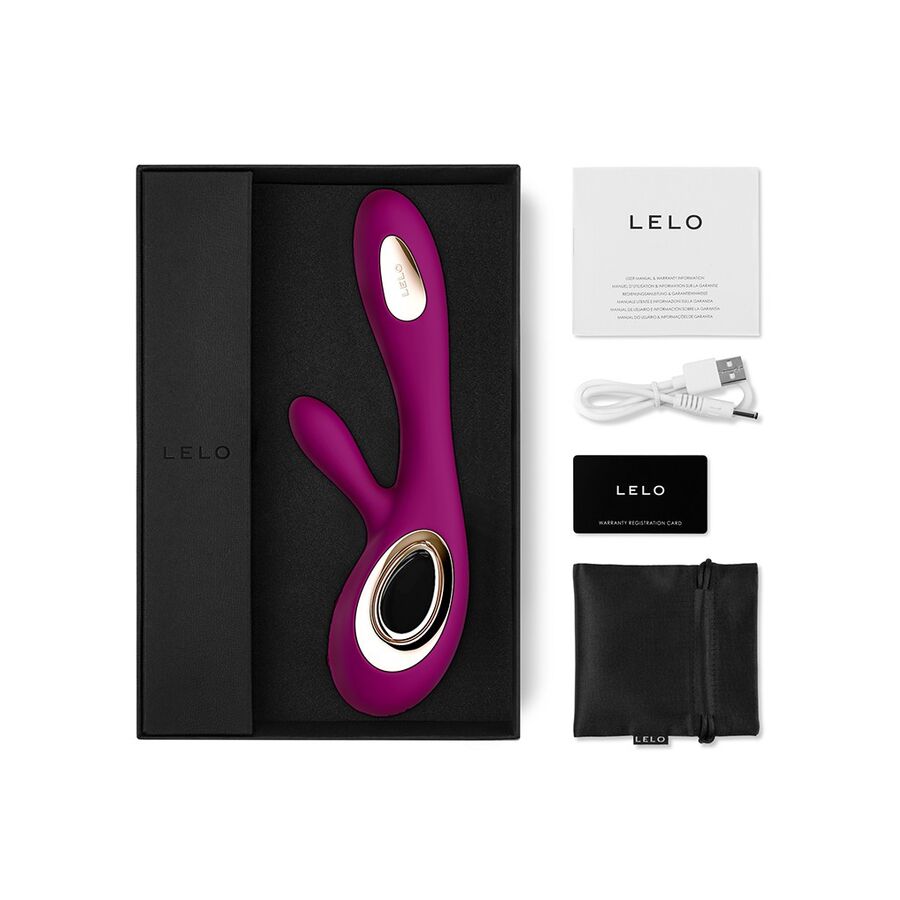 LELO Soraya Wave vibratore rabbit deep rose