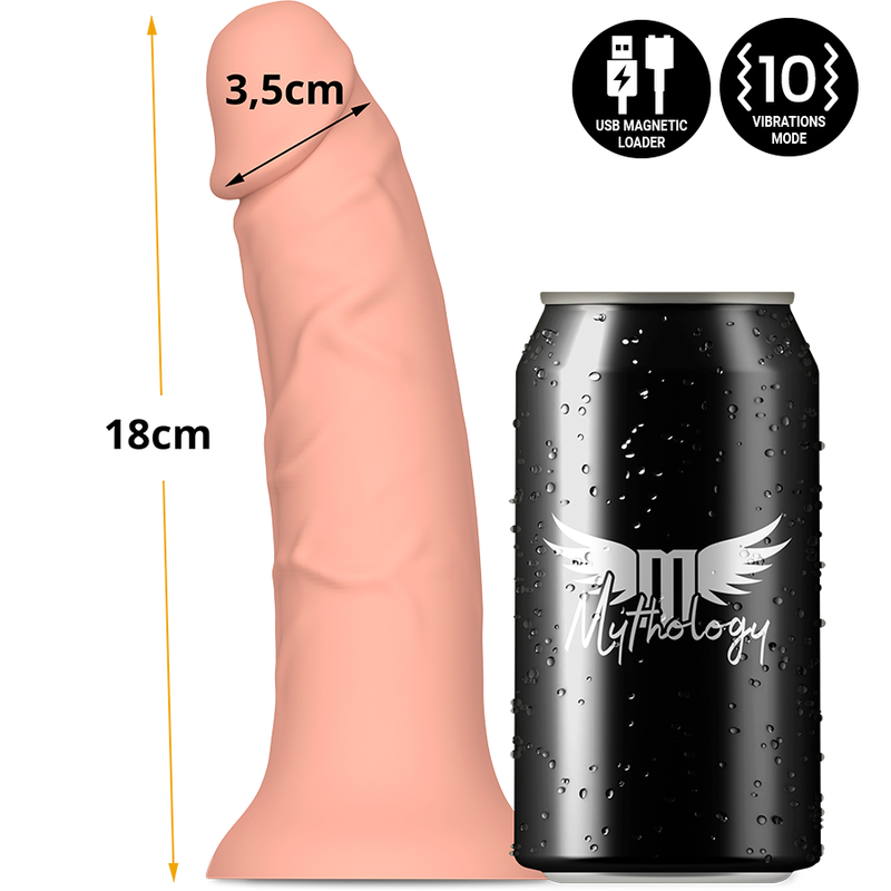 Mythology Asher Original S vibratore realistico skin-tone