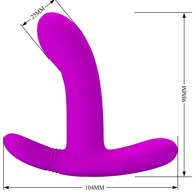 Pretty Love Geri vibratore rabbit silicone 25 modalità