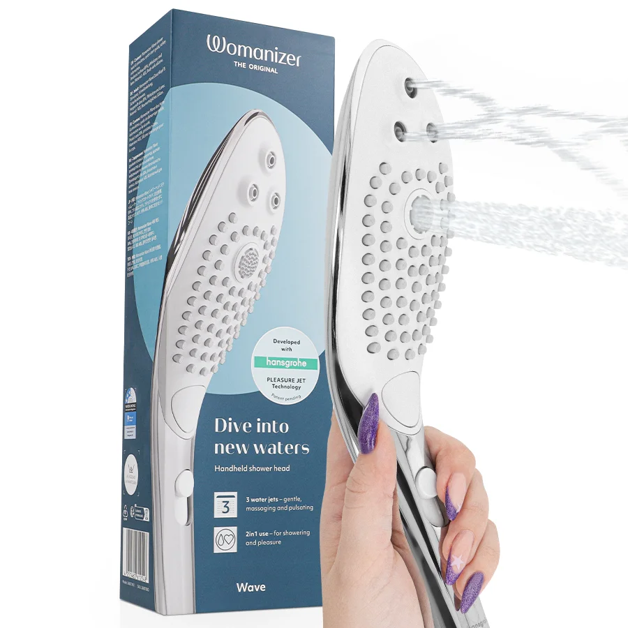 Womanizer Wave Cromato soffione doccia stimolante